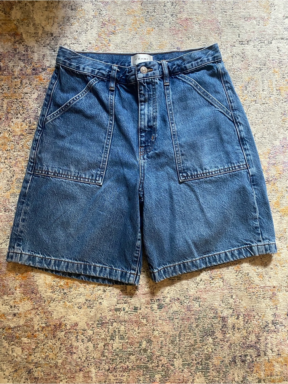 Frame Denim Utility Short - Picture 3 of 4